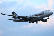 Singapore Airlines Cargo Boeing 747-412F (9V-SFP) at  London - Heathrow, United Kingdom