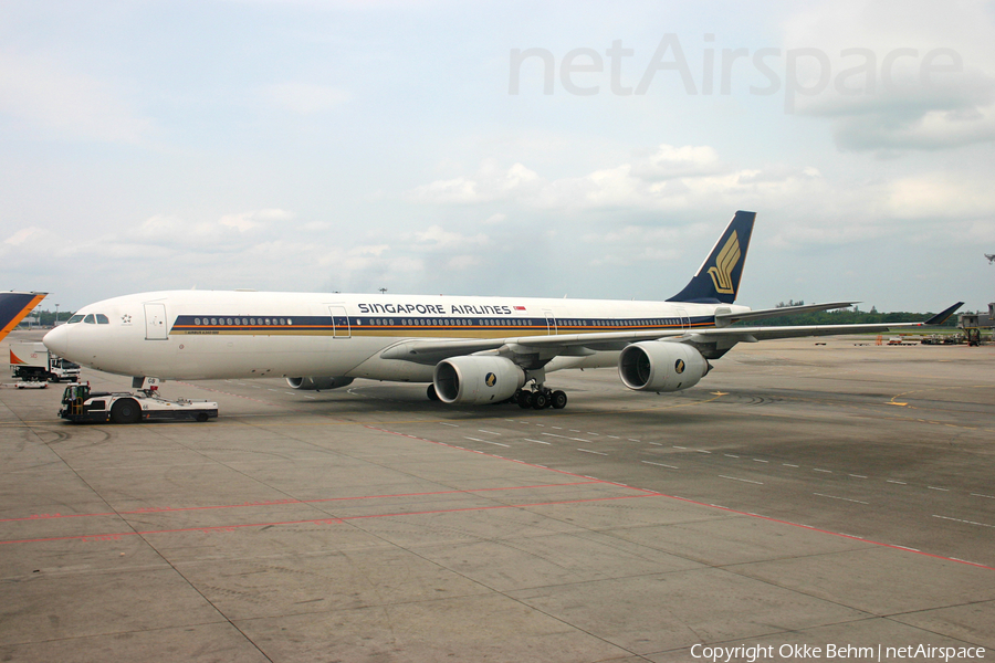 Singapore Airlines Airbus A340-541 (9V-SGB) | Photo 480982