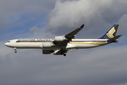 Singapore Airlines Airbus A340-541 (9V-SGC) at  Newark - Liberty International, United States