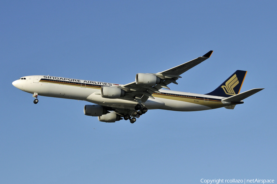 Singapore Airlines Airbus A340-541 (9V-SGC) | Photo 12993