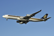 Singapore Airlines Airbus A340-541 (9V-SGC) at  Los Angeles - International, United States