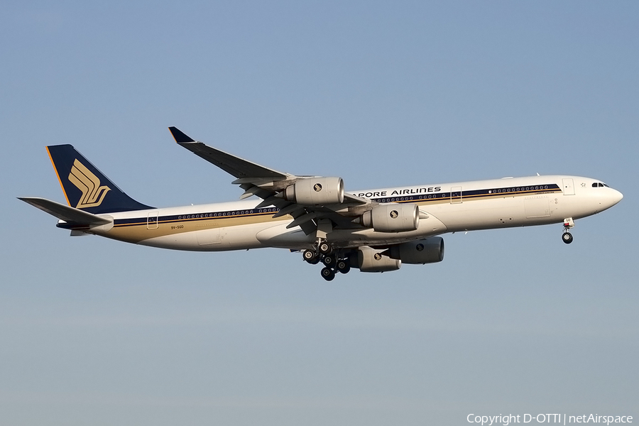 Singapore Airlines Airbus A340-541 (9V-SGD) | Photo 176642
