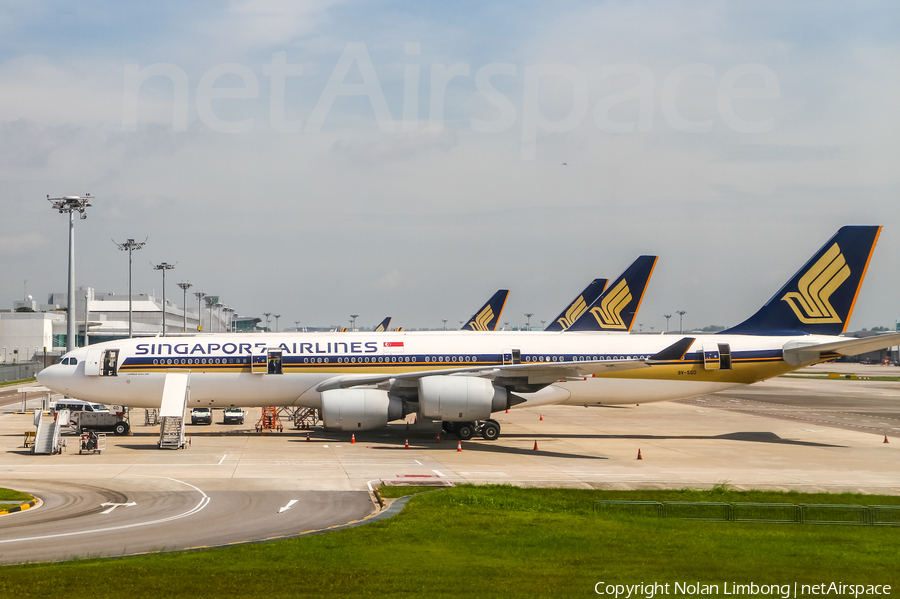 Singapore Airlines Airbus A340-541 (9V-SGD) | Photo 366487