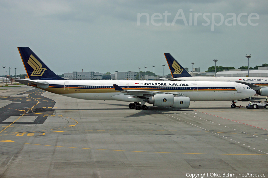 Singapore Airlines Airbus A340-541 (9V-SGE) | Photo 480983