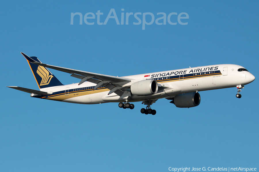 Singapore Airlines Airbus A350-941ULR (9V-SGF) | Photo 531311