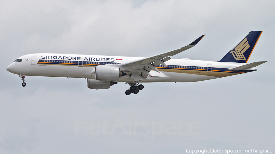Singapore Airlines Airbus A350-941 (9V-SHA) | Photo 310943