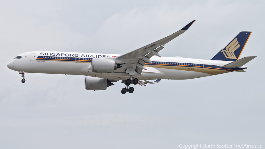 Singapore Airlines Airbus A350-941 (9V-SHB) | Photo 310944