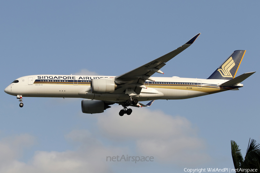 Singapore Airlines Airbus A350-941 (9V-SHB) | Photo 613210