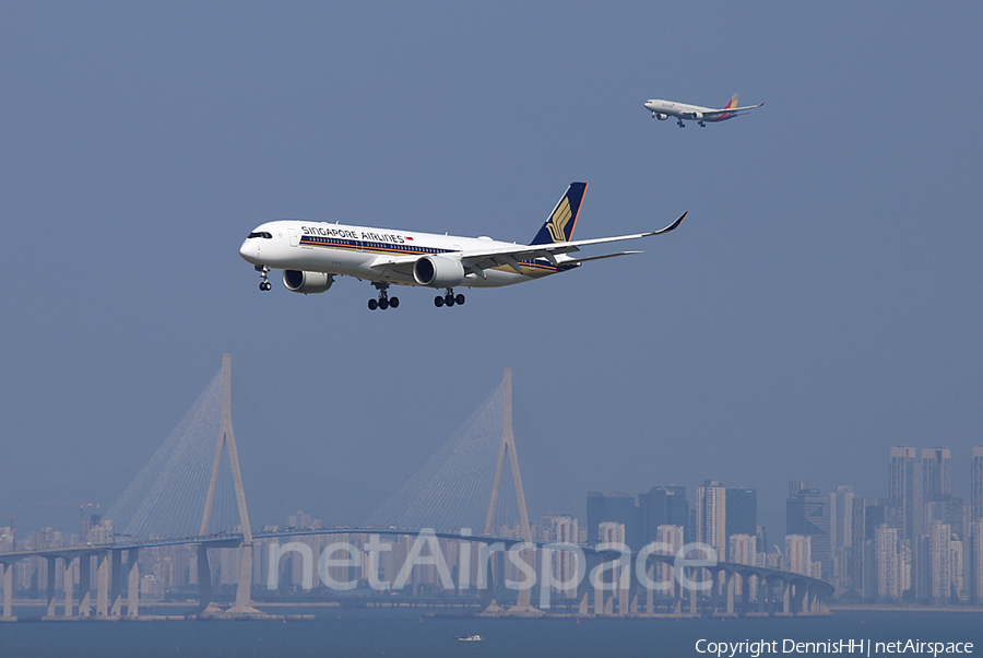 Singapore Airlines Airbus A350-941 (9V-SHF) | Photo 349863