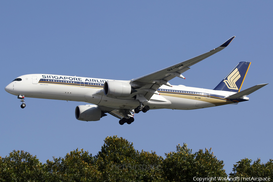 Singapore Airlines Airbus A350-941 (9V-SHW) | Photo 615092