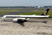Singapore Airlines Airbus A350-941 (9V-SHY) at  Surabaya - Juanda International, Indonesia