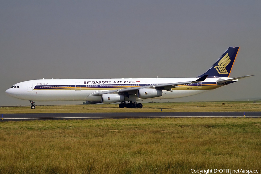 Singapore Airlines Airbus A340-313X (9V-SJB) | Photo 276640