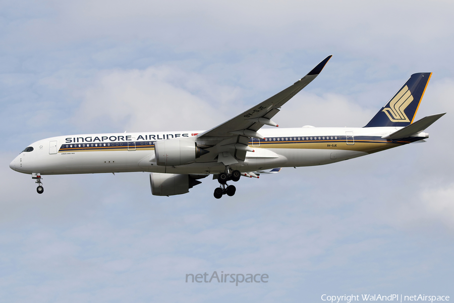 Singapore Airlines Airbus A350-941 (9V-SJE) | Photo 615975