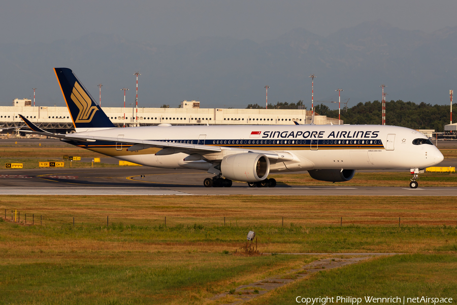 Singapore Airlines Airbus A350-941 (9V-SJF) | Photo 662163