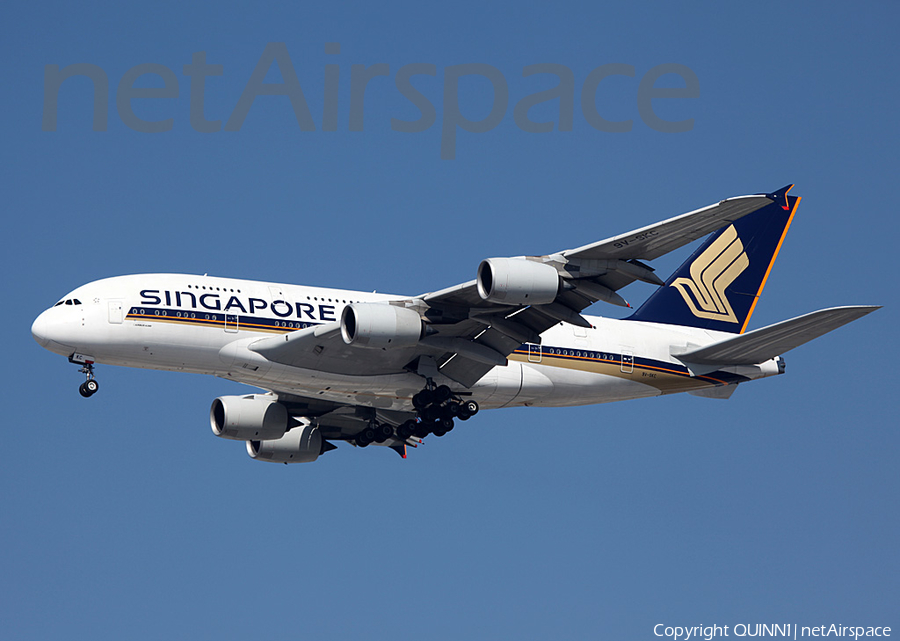 Singapore Airlines Airbus A380-841 (9V-SKC) | Photo 34505