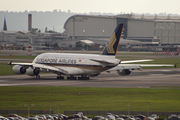 Singapore Airlines Airbus A380-841 (9V-SKC) at  London - Heathrow, United Kingdom