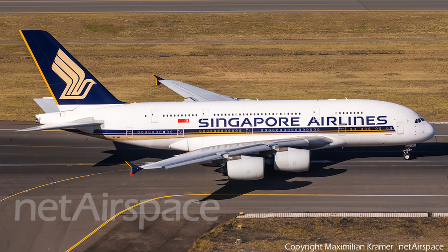 Singapore Airlines Airbus A380-841 (9V-SKF) | Photo 390242