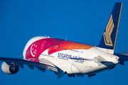 Singapore Airlines Airbus A380-841 (9V-SKI) at  London - Heathrow, United Kingdom