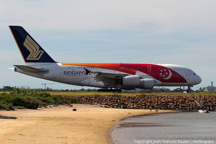 Singapore Airlines Airbus A380-841 (9V-SKJ) | Photo 150913