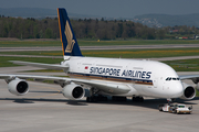 Singapore Airlines Airbus A380-841 (9V-SKJ) at  Zurich - Kloten, Switzerland