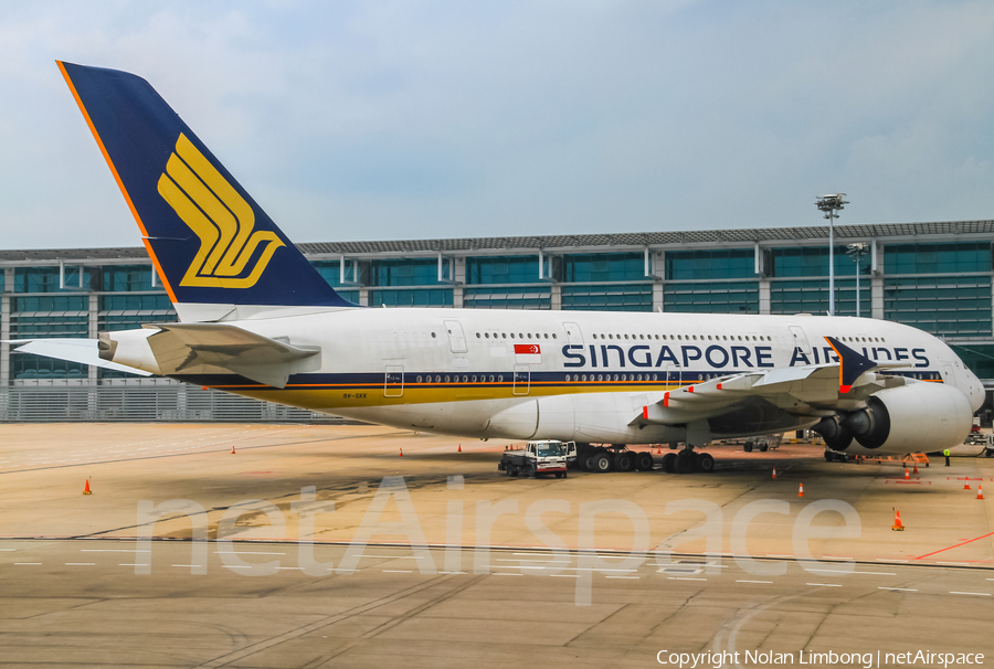 Singapore Airlines Airbus A380-841 (9V-SKK) | Photo 366810