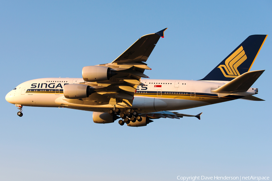Singapore Airlines Airbus A380-841 (9V-SKL) | Photo 29156