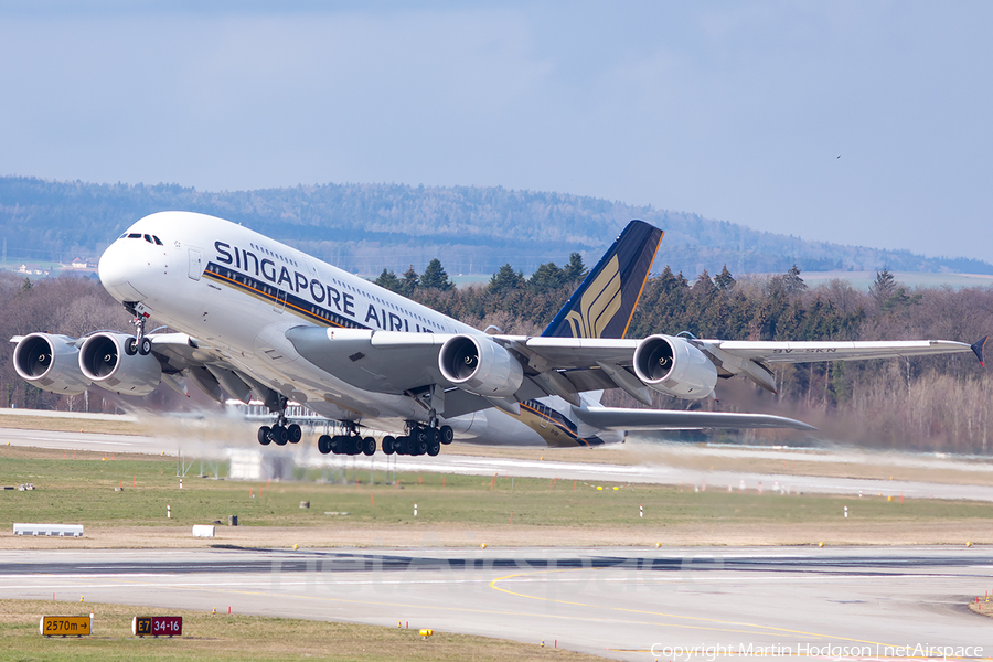Singapore Airlines Airbus A380-841 (9V-SKN) | Photo 101350