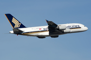Singapore Airlines Airbus A380-841 (9V-SKP) at  Frankfurt am Main, Germany