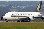 Singapore Airlines Airbus A380-841 (9V-SKP) at  Zurich - Kloten, Switzerland