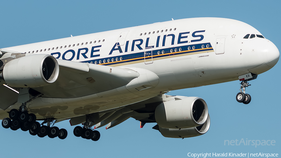 Singapore Airlines Airbus A380-841 (9V-SKR) | Photo 359345
