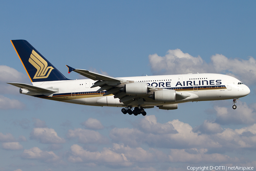 Singapore Airlines Airbus A380-841 (9V-SKR) | Photo 489837