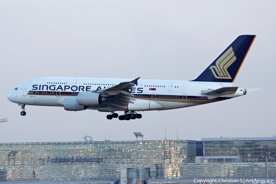 Singapore Airlines Airbus A380-841 (9V-SKS) | Photo 249868