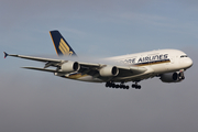 Singapore Airlines Airbus A380-841 (9V-SKT) at  Frankfurt am Main, Germany