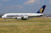 Singapore Airlines Airbus A380-841 (9V-SKY) at  Hamburg - Finkenwerder, Germany