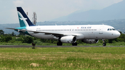 SilkAir Airbus A320-233 (9V-SLJ) at  Bandung - Husein Sastranegara International, Indonesia