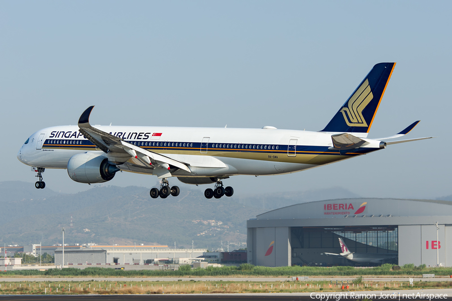 Singapore Airlines Airbus A350-941 (9V-SMA) | Photo 178216