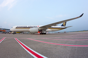 Singapore Airlines Airbus A350-941 (9V-SMA) at  Dusseldorf - International, Germany