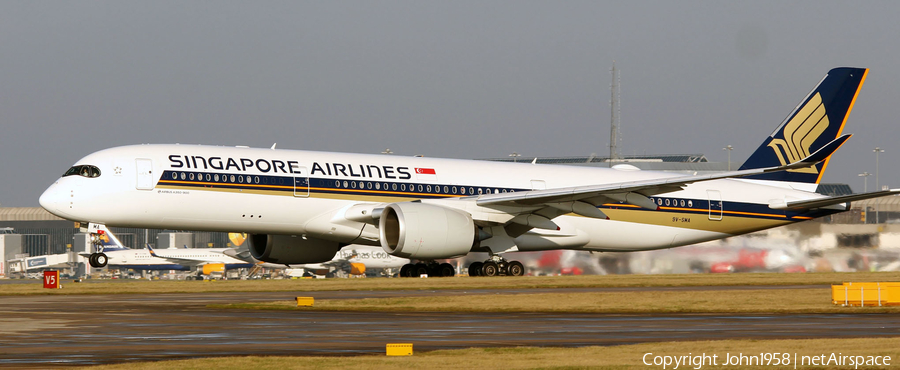 Singapore Airlines Airbus A350-941 (9V-SMA) | Photo 146118