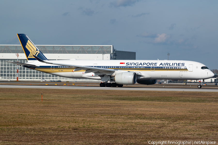 Singapore Airlines Airbus A350-941 (9V-SMA) | Photo 612071