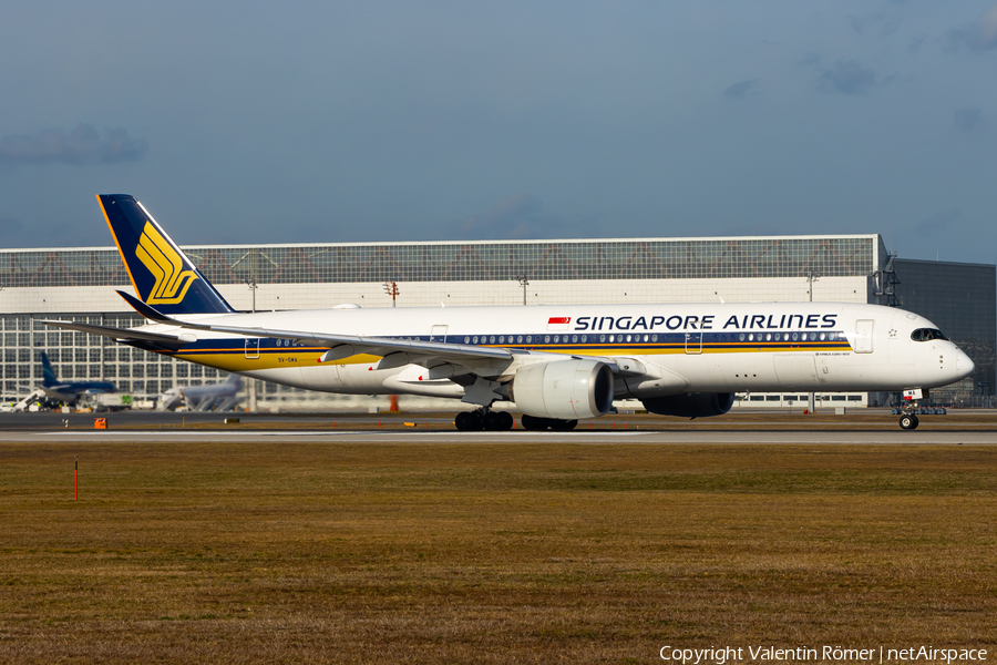 Singapore Airlines Airbus A350-941 (9V-SMA) | Photo 612292