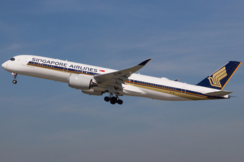 Singapore Airlines Airbus A350-941 (9V-SMC) at  Dusseldorf - International, Germany