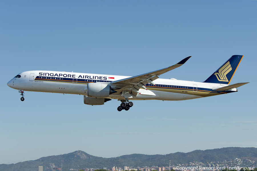 Singapore Airlines Airbus A350-941 (9V-SMD) | Photo 174699