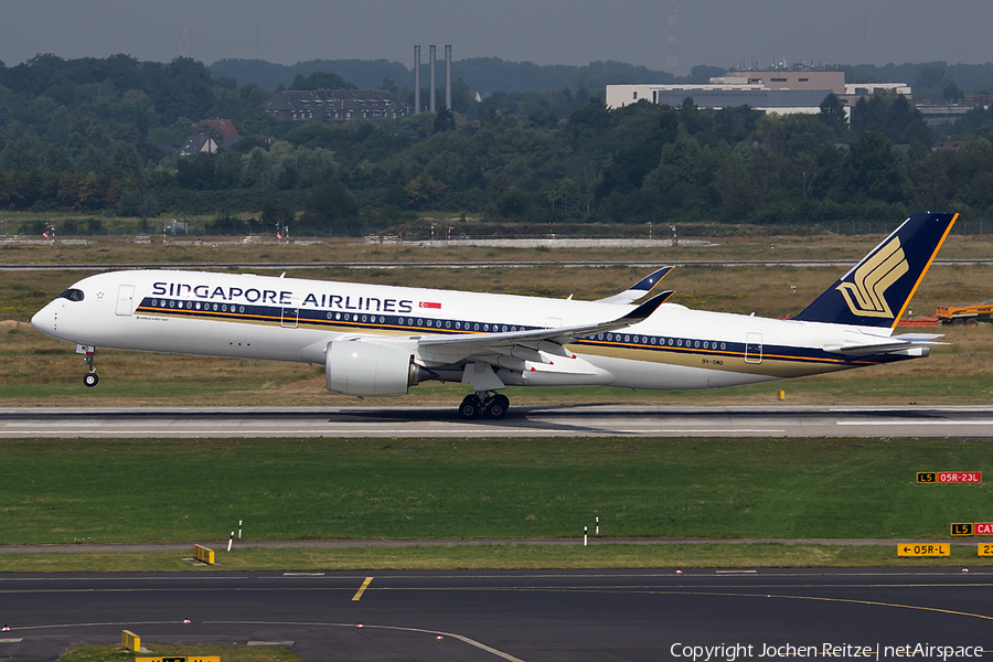 Singapore Airlines Airbus A350-941 (9V-SMD) | Photo 116413