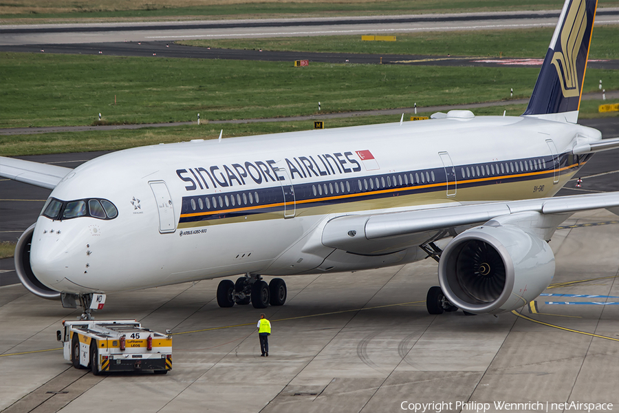 Singapore Airlines Airbus A350-941 (9V-SMD) | Photo 117549
