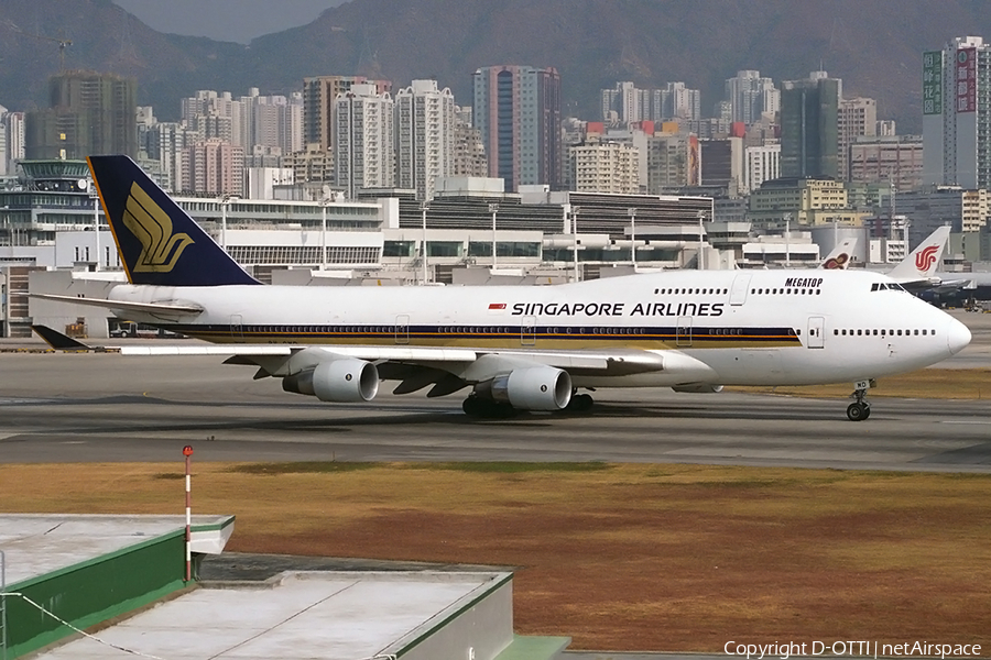 Singapore Airlines Boeing 747-412 (9V-SMD) | Photo 168420