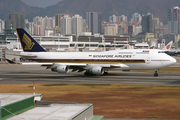 Singapore Airlines Boeing 747-412 (9V-SMD) at  Hong Kong - Kai Tak International (closed), Hong Kong