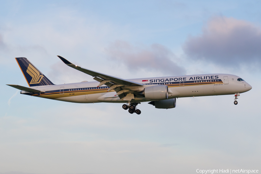 Singapore Airlines Airbus A350-941 (9V-SME) | Photo 155427