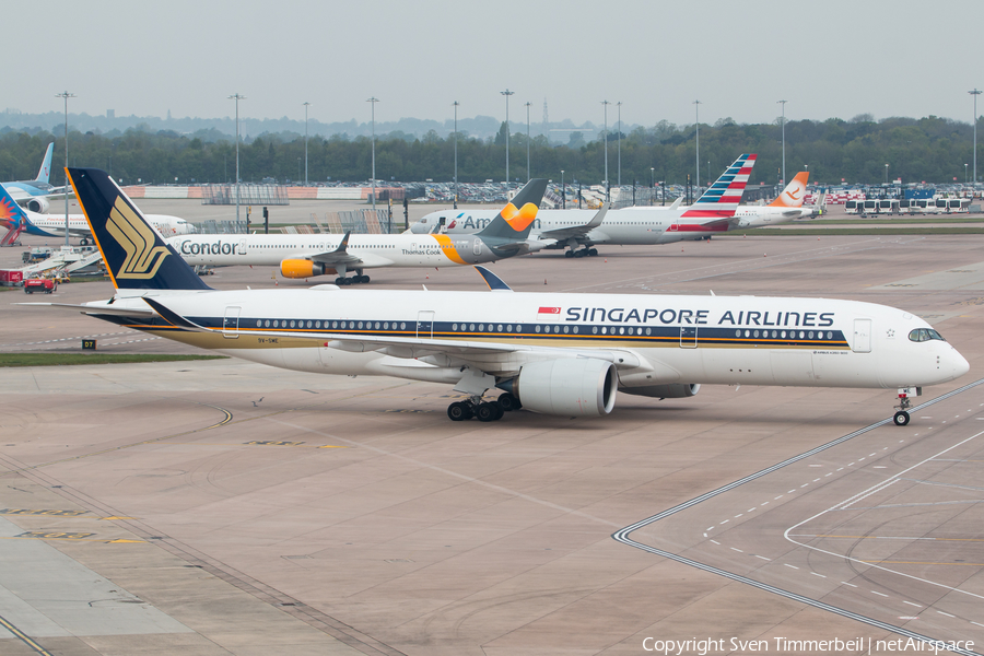 Singapore Airlines Airbus A350-941 (9V-SME) | Photo 160449