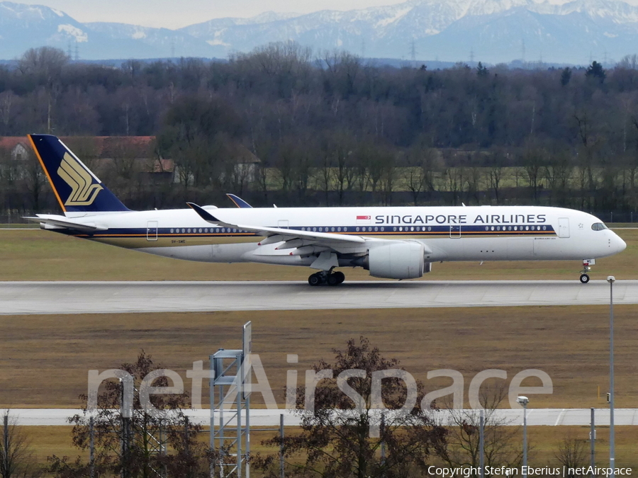 Singapore Airlines Airbus A350-941 (9V-SME) | Photo 364486