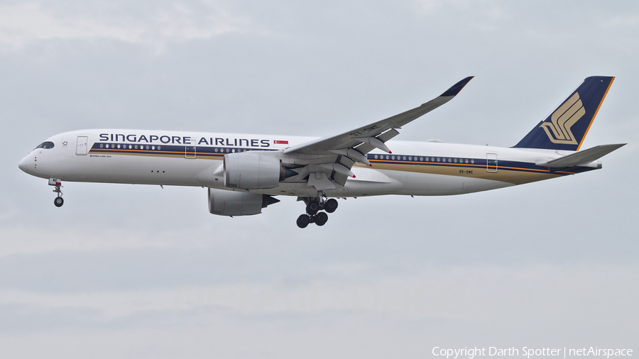 Singapore Airlines Airbus A350-941 (9V-SME) | Photo 312549